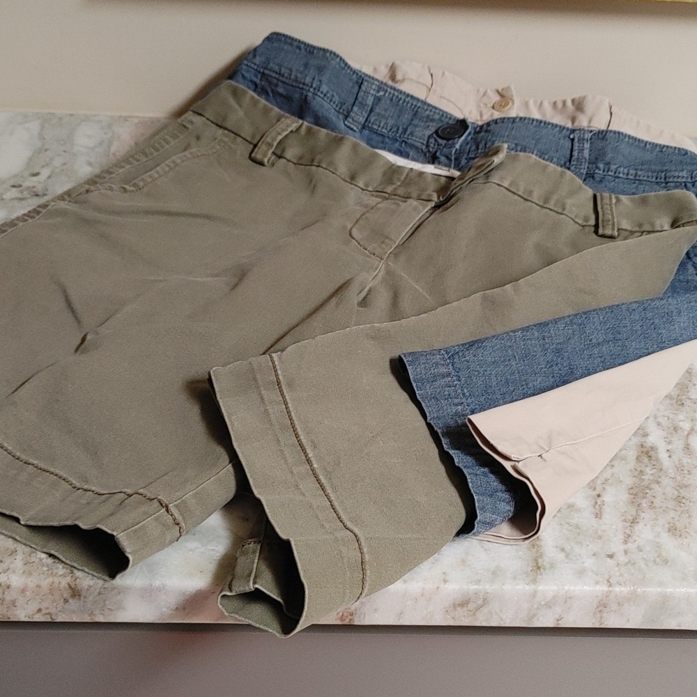 3 Vintage Shorts 4/6 J. Crew Loft & Jones
